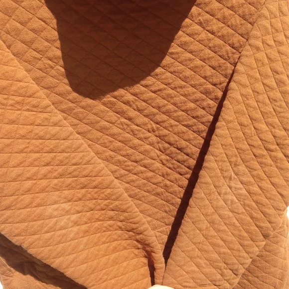 Duluth Trading Co Women's Quilted Sweatshirt Tunic Orange Size Large - Picture 8 of 10